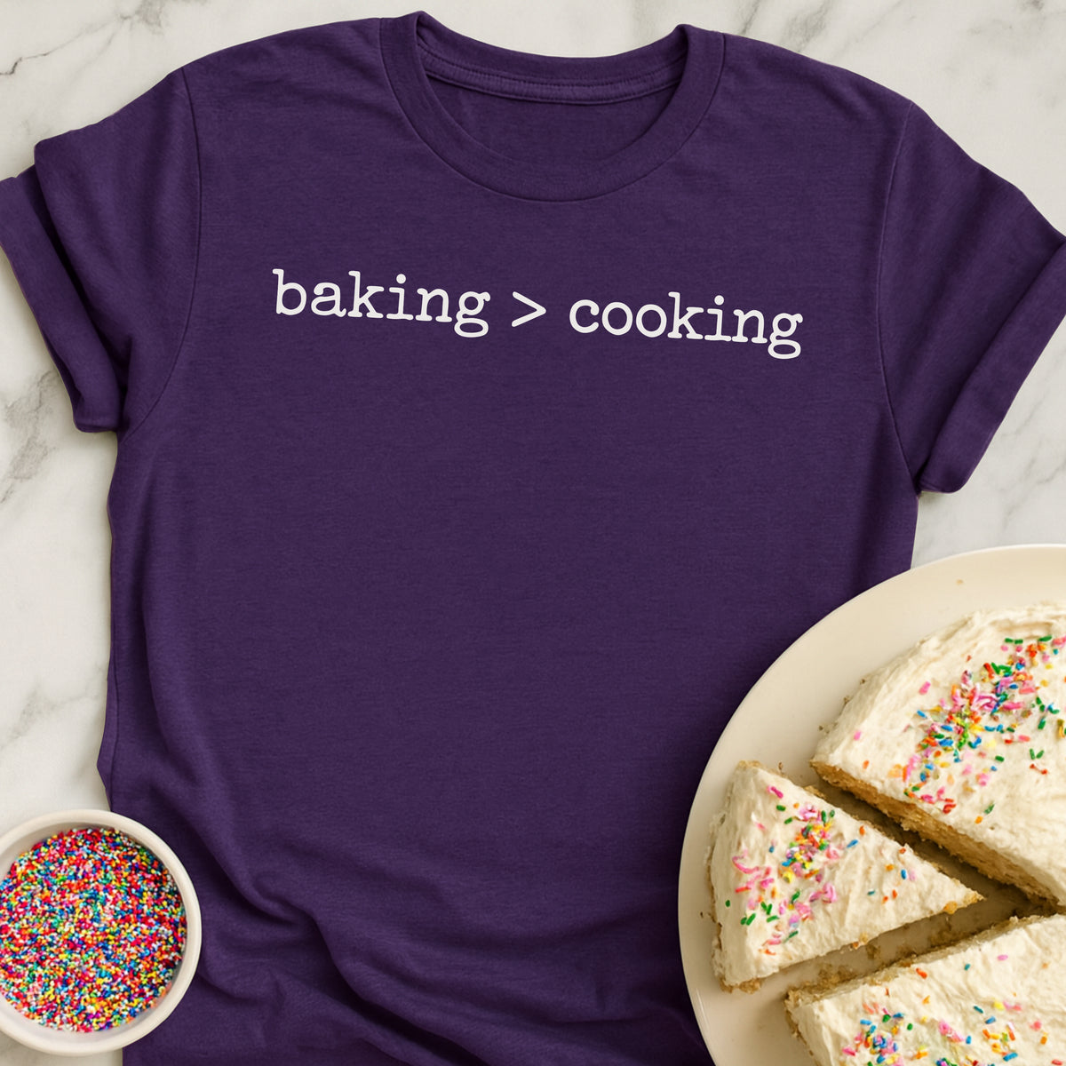 Baking Over Cooking T-Shirt