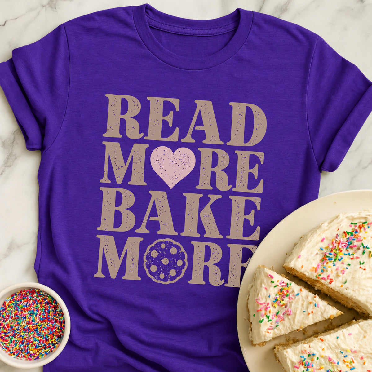 Read More Bake More T-Shirt