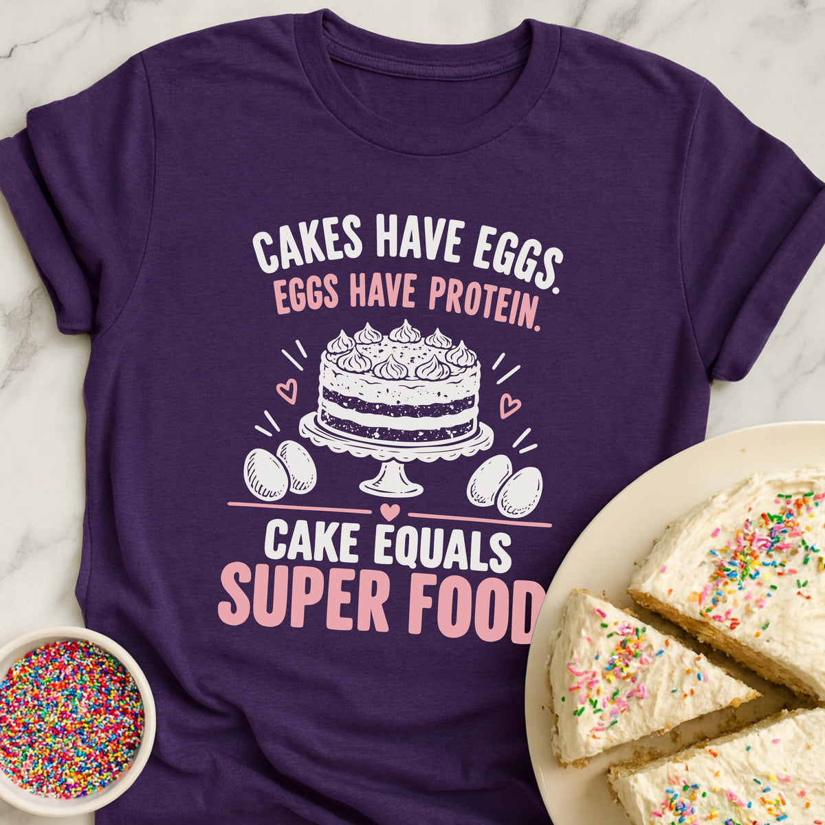 Cake Super Food T-Shirt