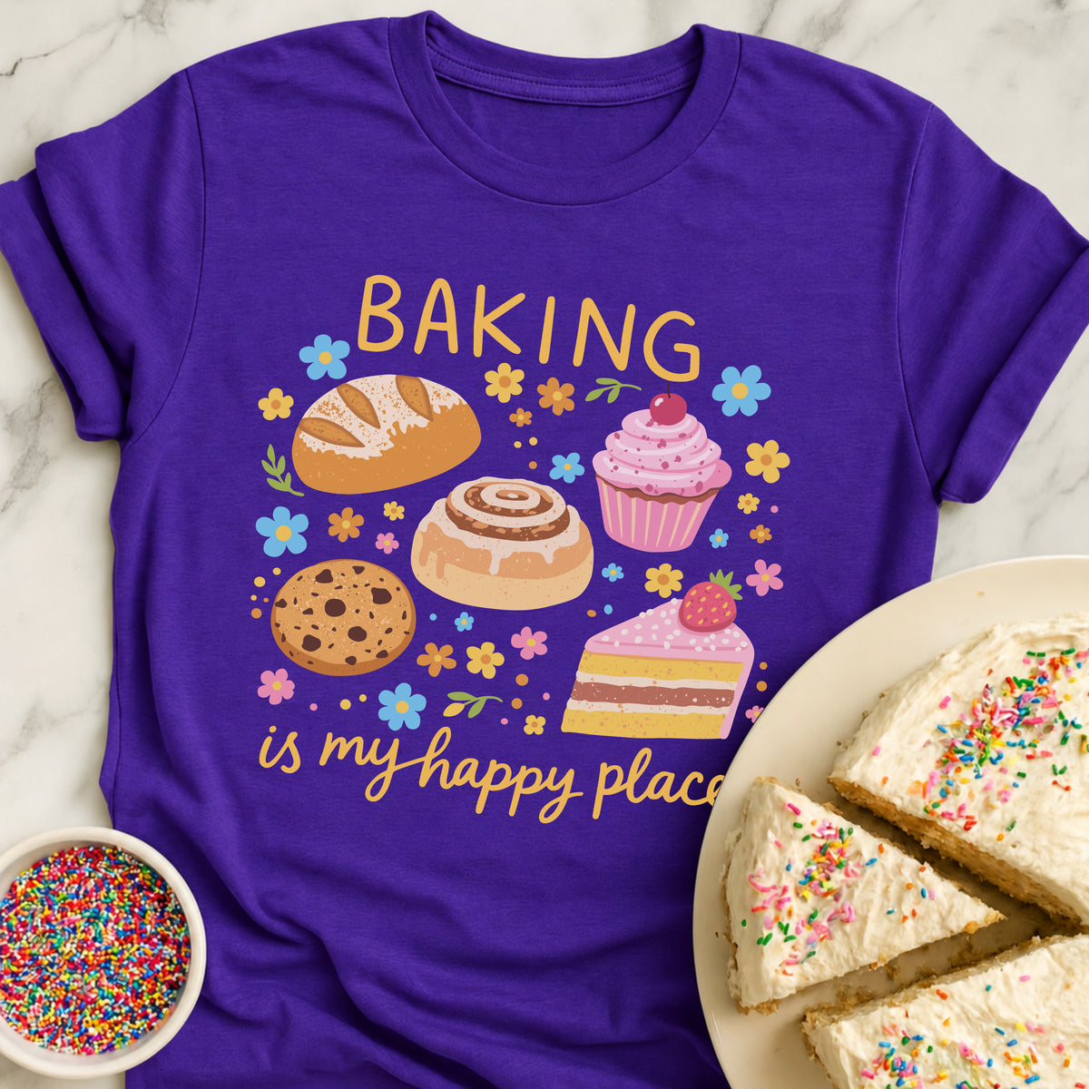 Baking Happy Place T-Shirt
