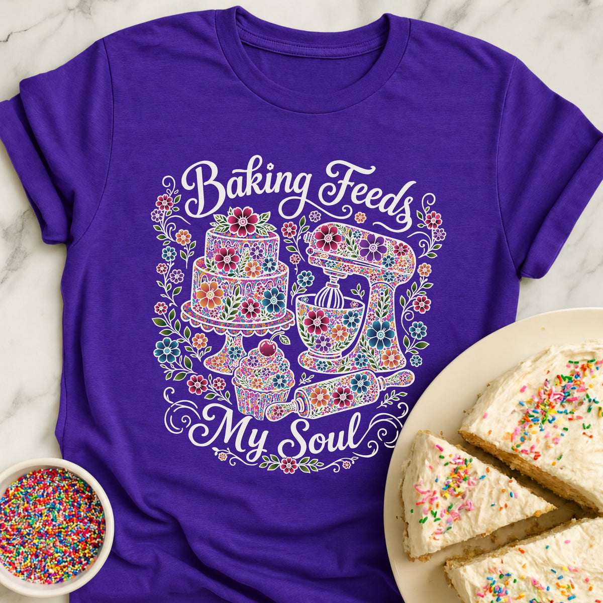 Baking Feeds My Soul T-Shirt