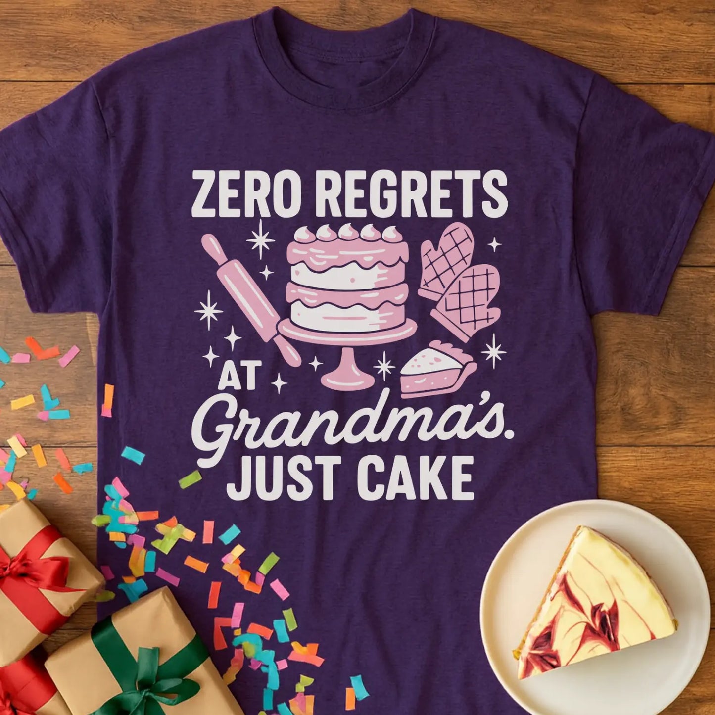 Zero Regrets Grandma T-Shirt