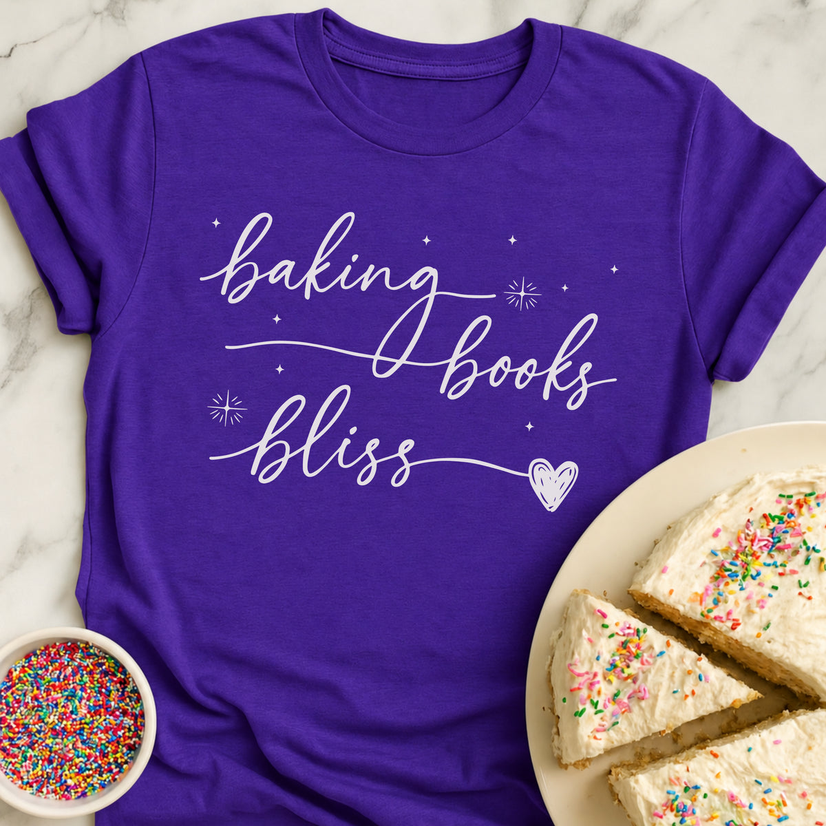 Baking Books Bliss T-Shirt