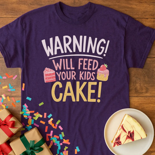 Cake Warning Grandma T-Shirt