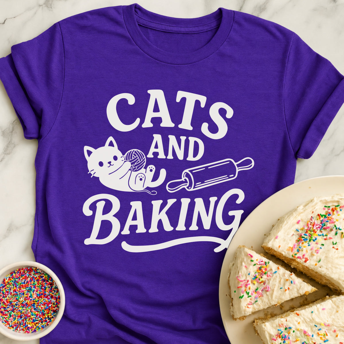 Cats And Baking T-Shirt