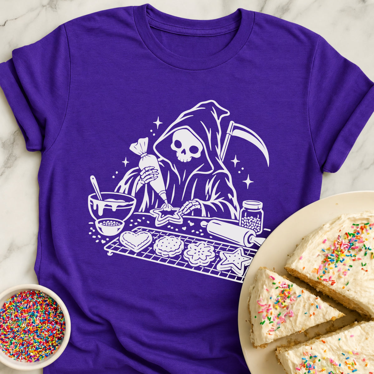 Grim Reaper Cookies T-Shirt