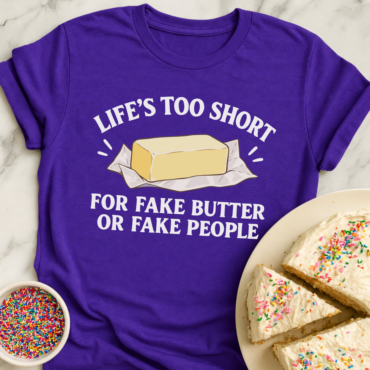 Fake Butter And People T-Shirt