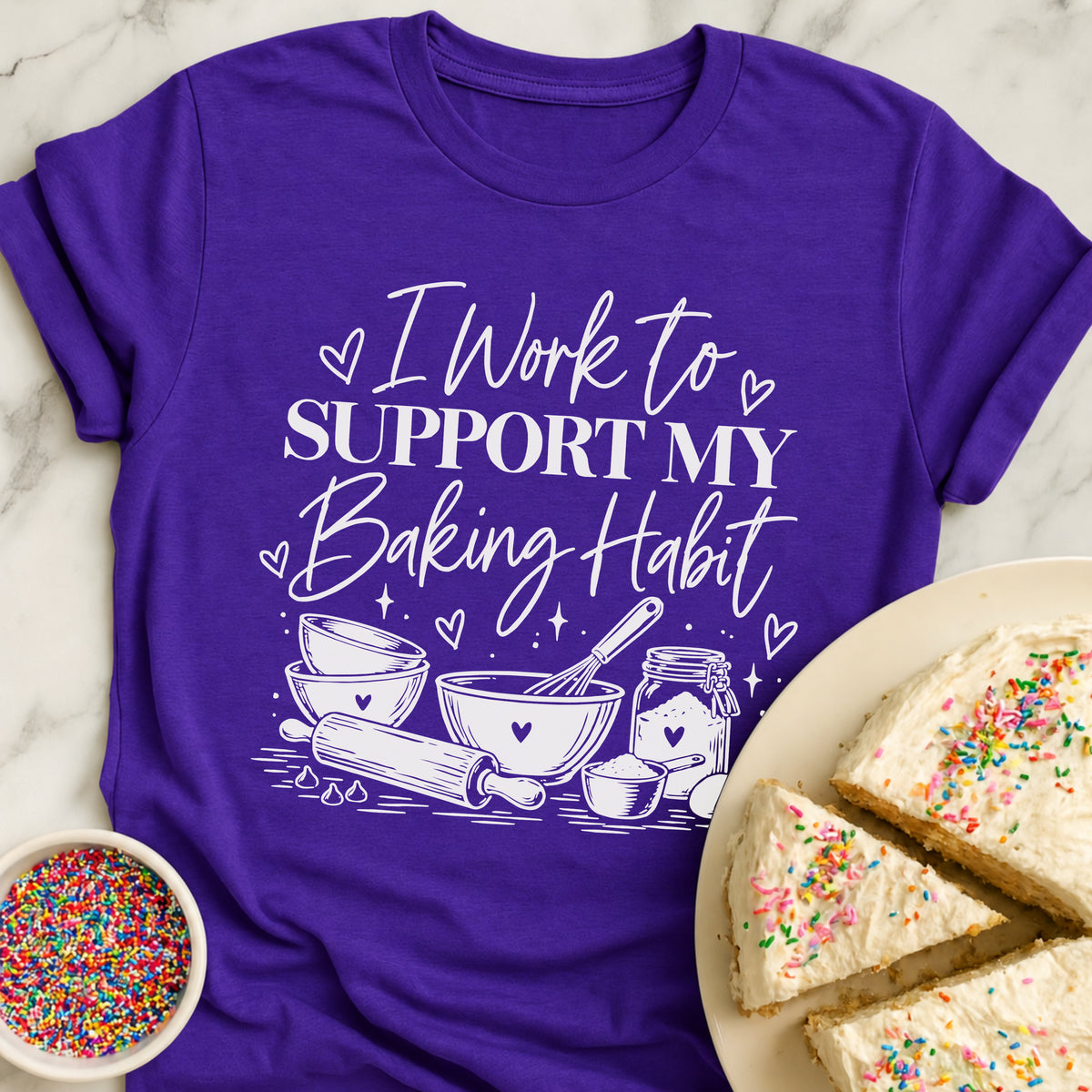 Support Baking Habit T-Shirt
