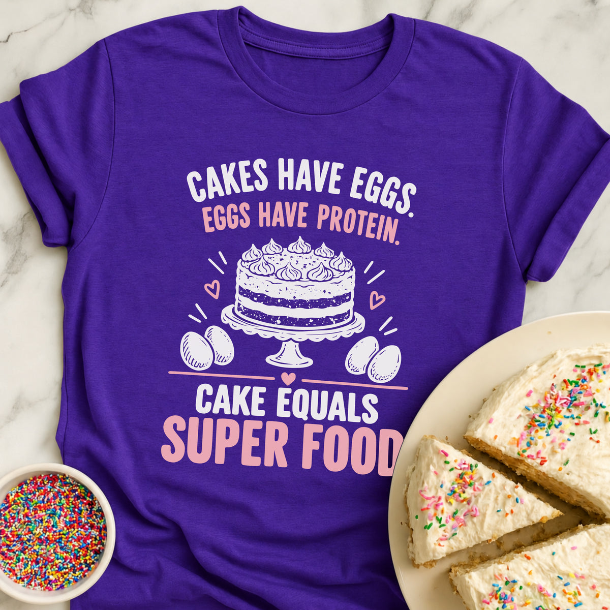 Cake Super Food T-Shirt