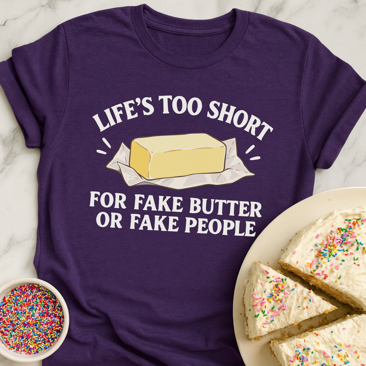 Fake Butter And People T-Shirt