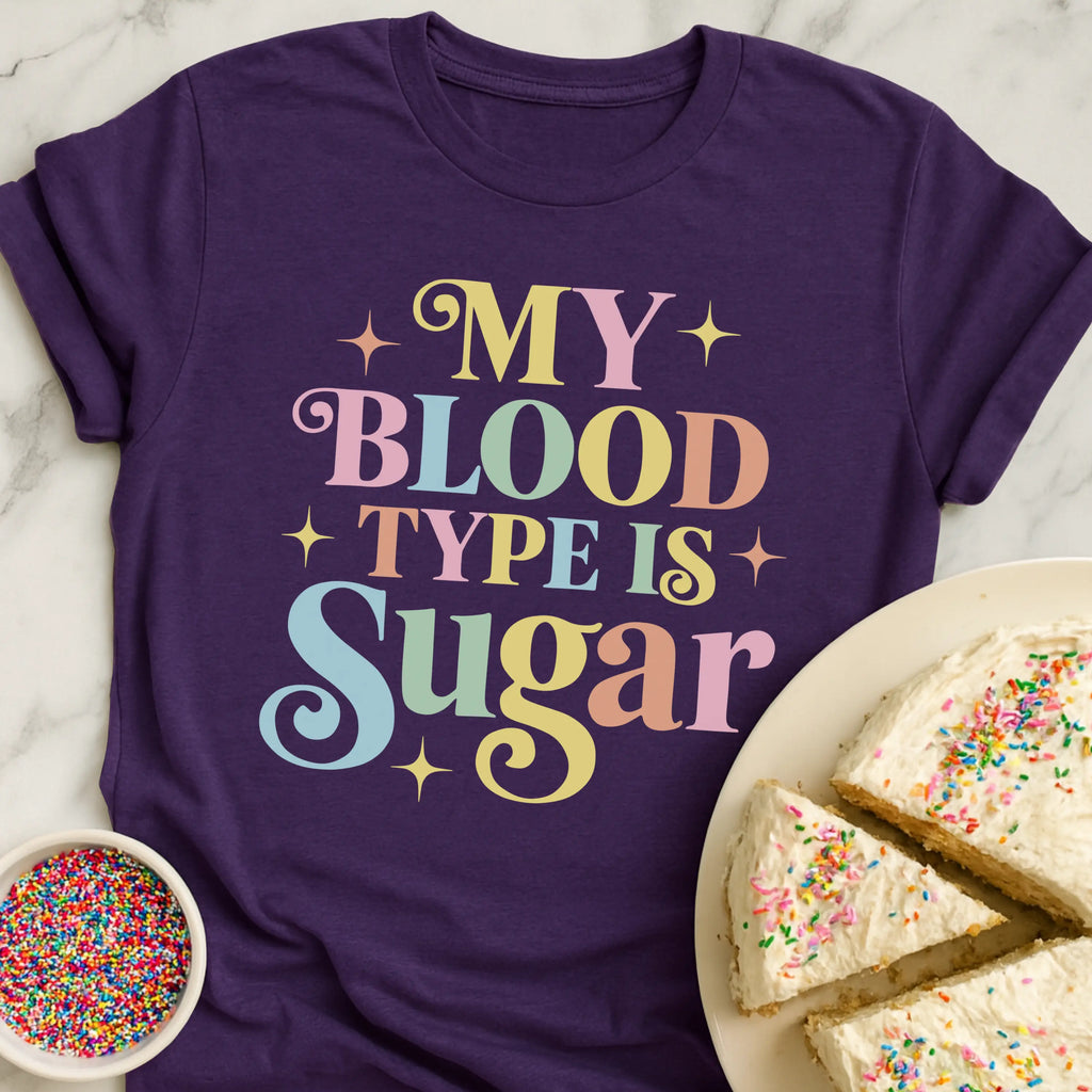 Blood Type Sugar T-Shirt
