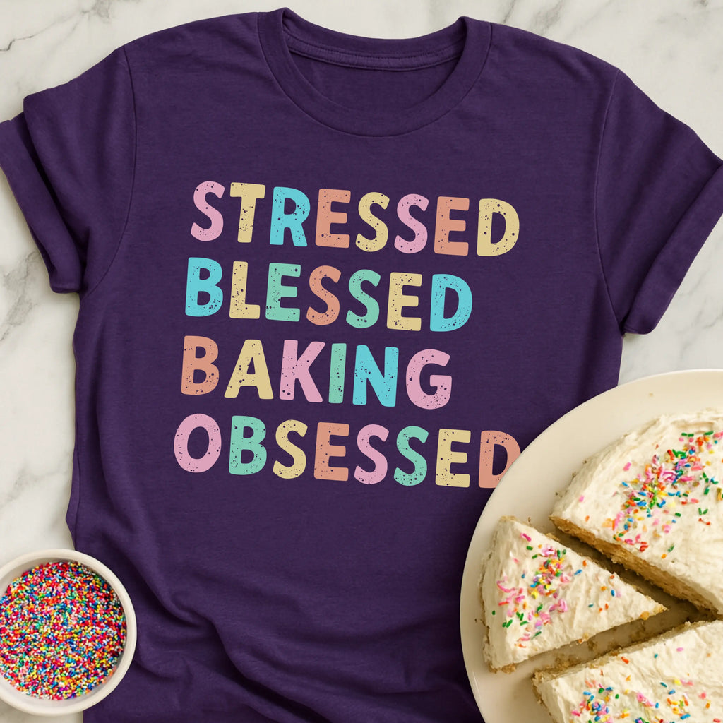Stressed Blessed Obsessed T-Shirt
