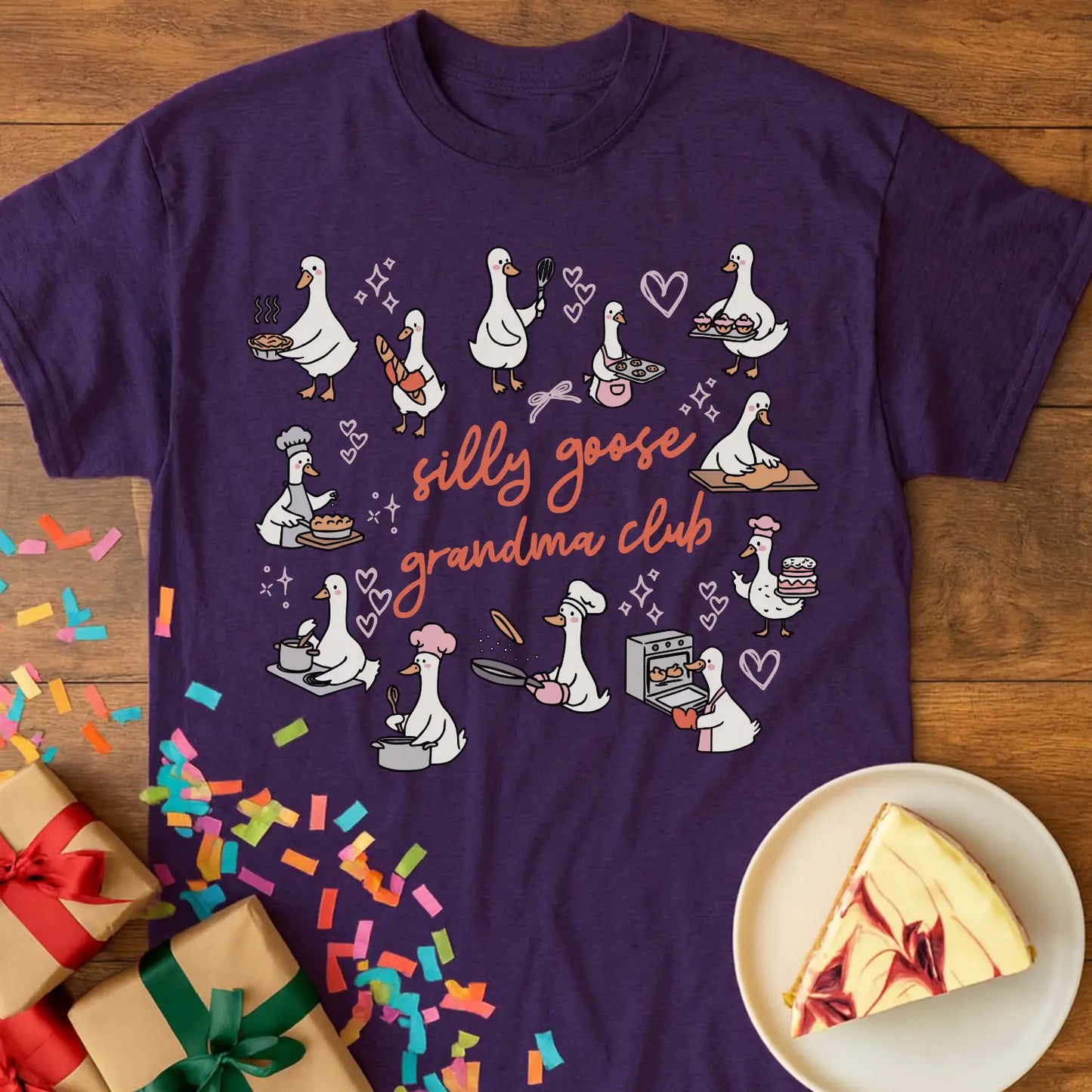 Silly Goose Grandma Club T-Shirt