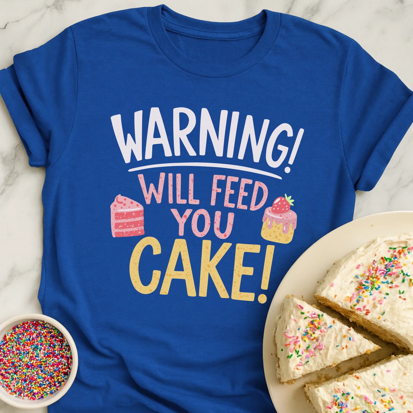 Cake Warning T-Shirt