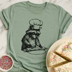 Racoon Rolling Dough T-Shirt