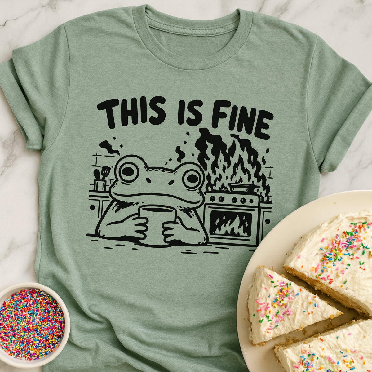 This Is Fine T-Shirt