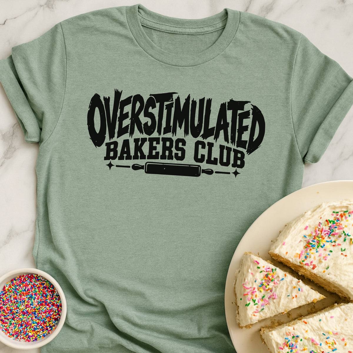 Overstimulated Bakers Club T-Shirt
