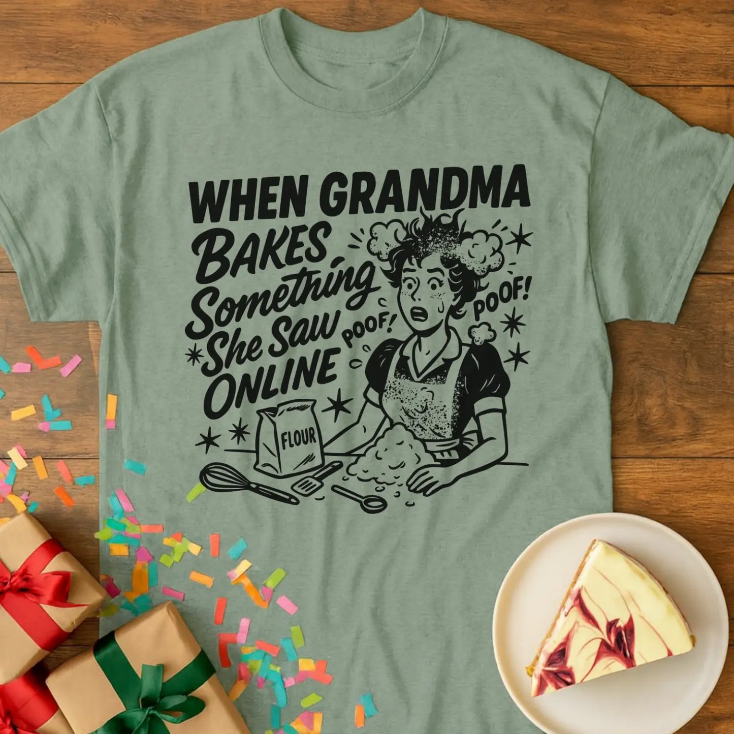 Online Recipe Grandma T-Shirt