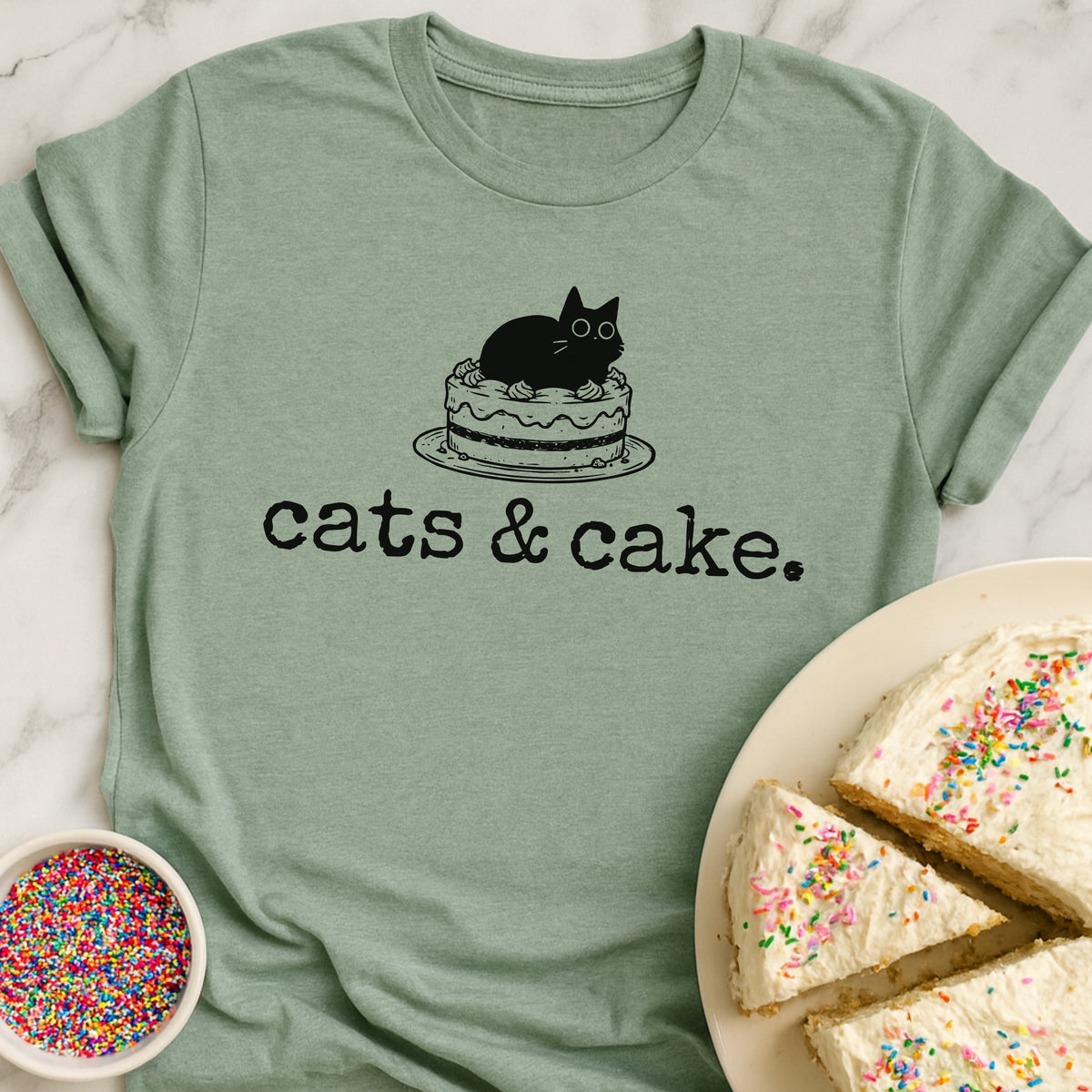 Cats And Cake T-Shirt