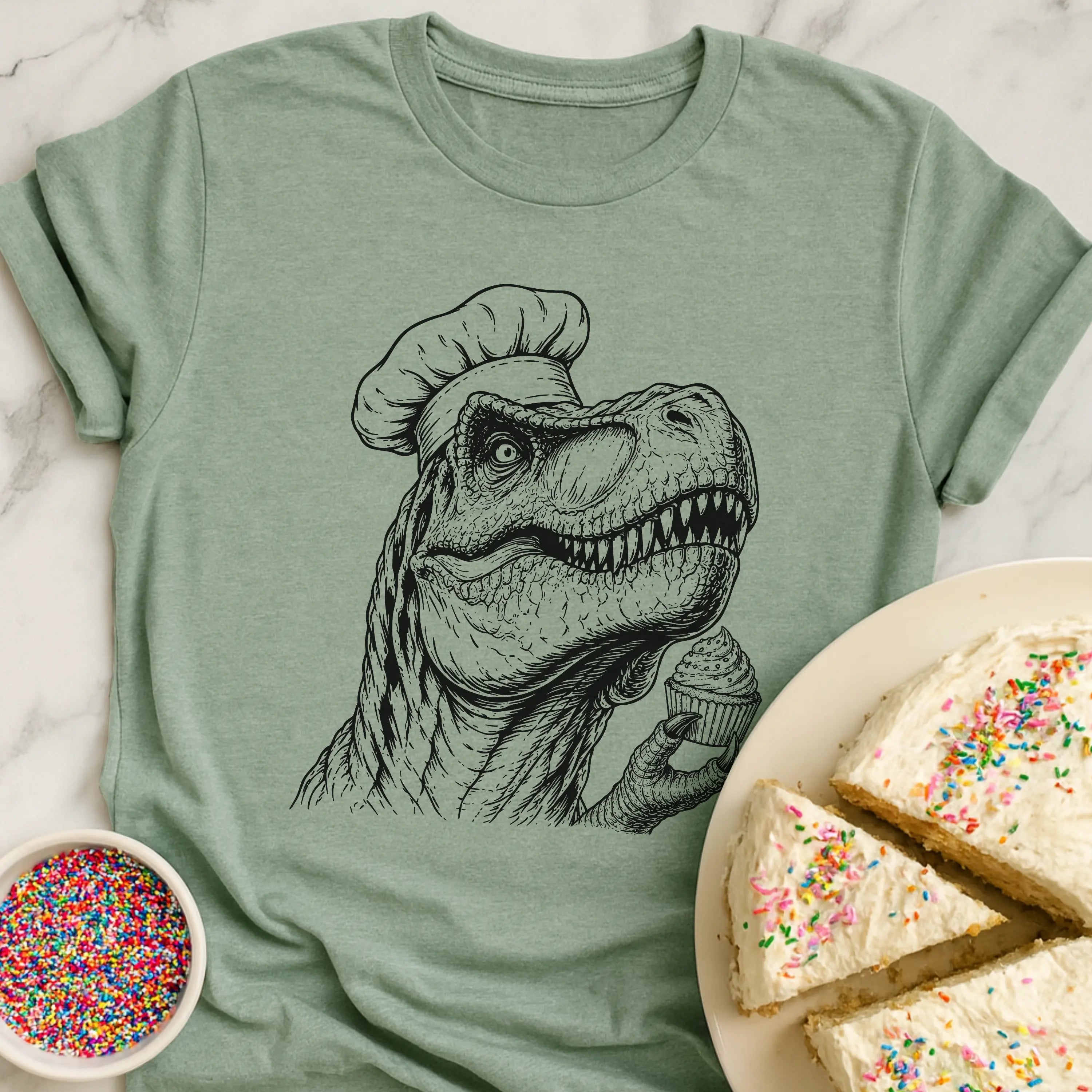 T-Rex Cupcake T-Shirt