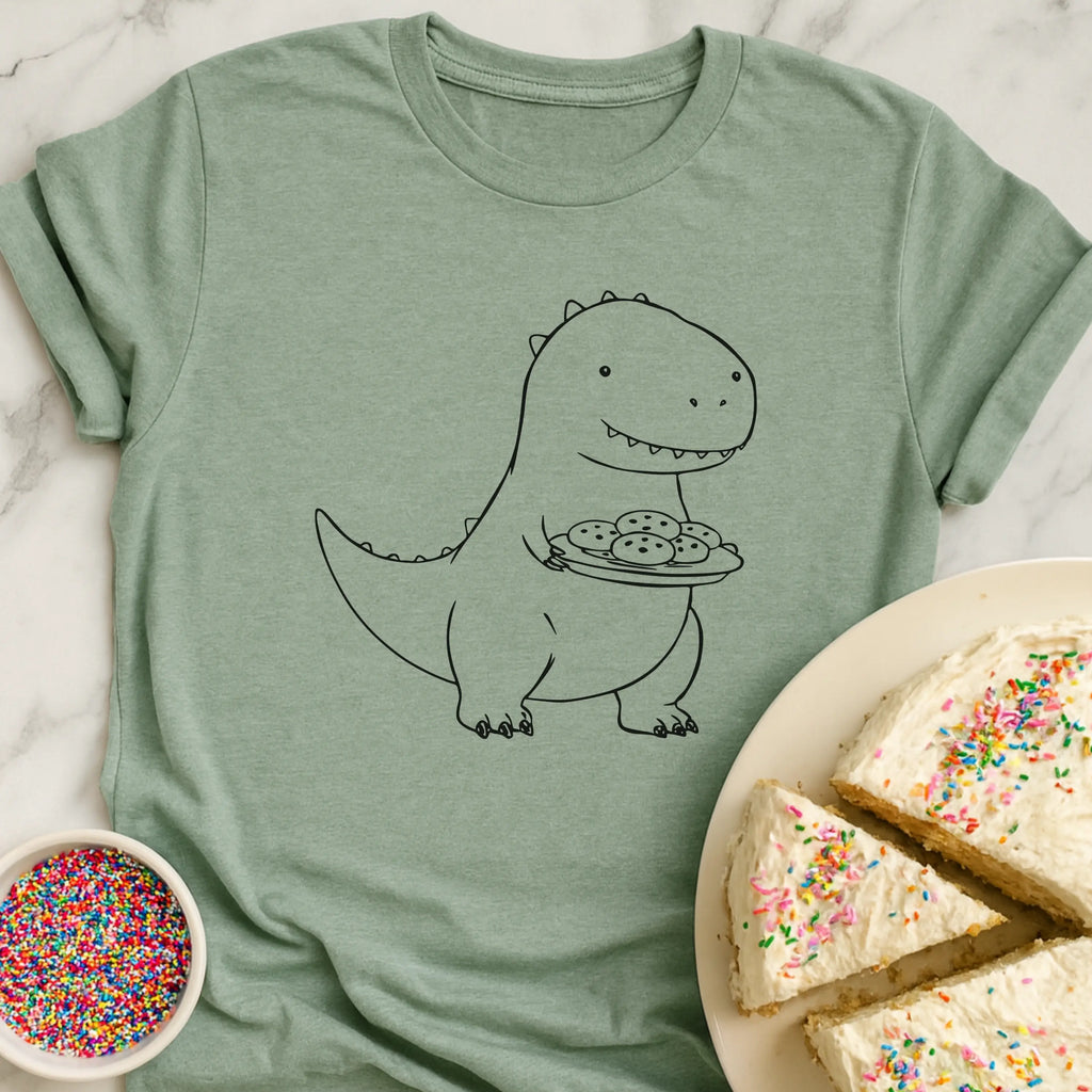 Simple Cookie T-Rex T-Shirt