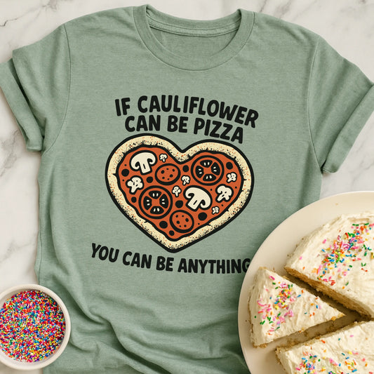 Cauliflower Pizza T-Shirt