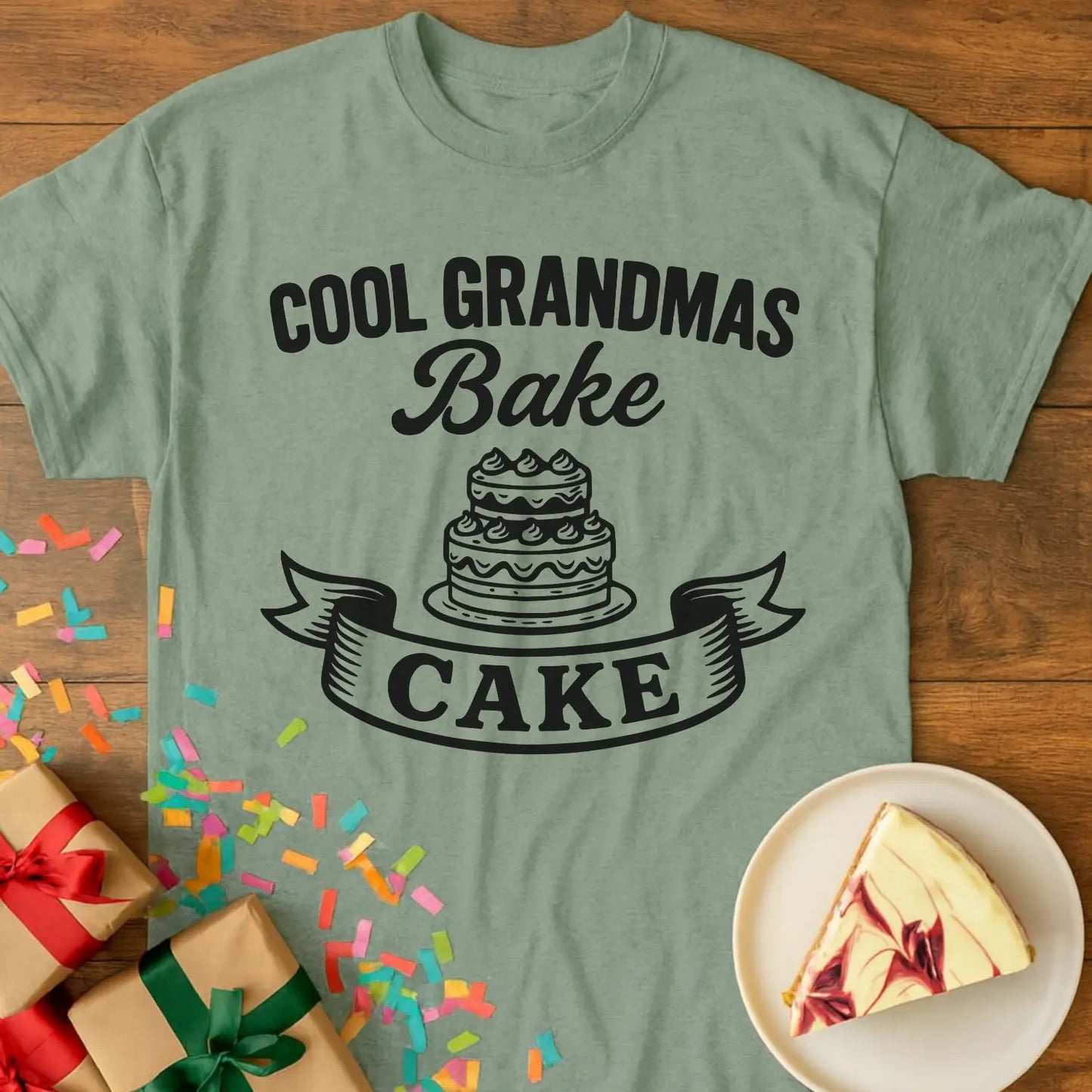 Cool Grandma Baking T-Shirt