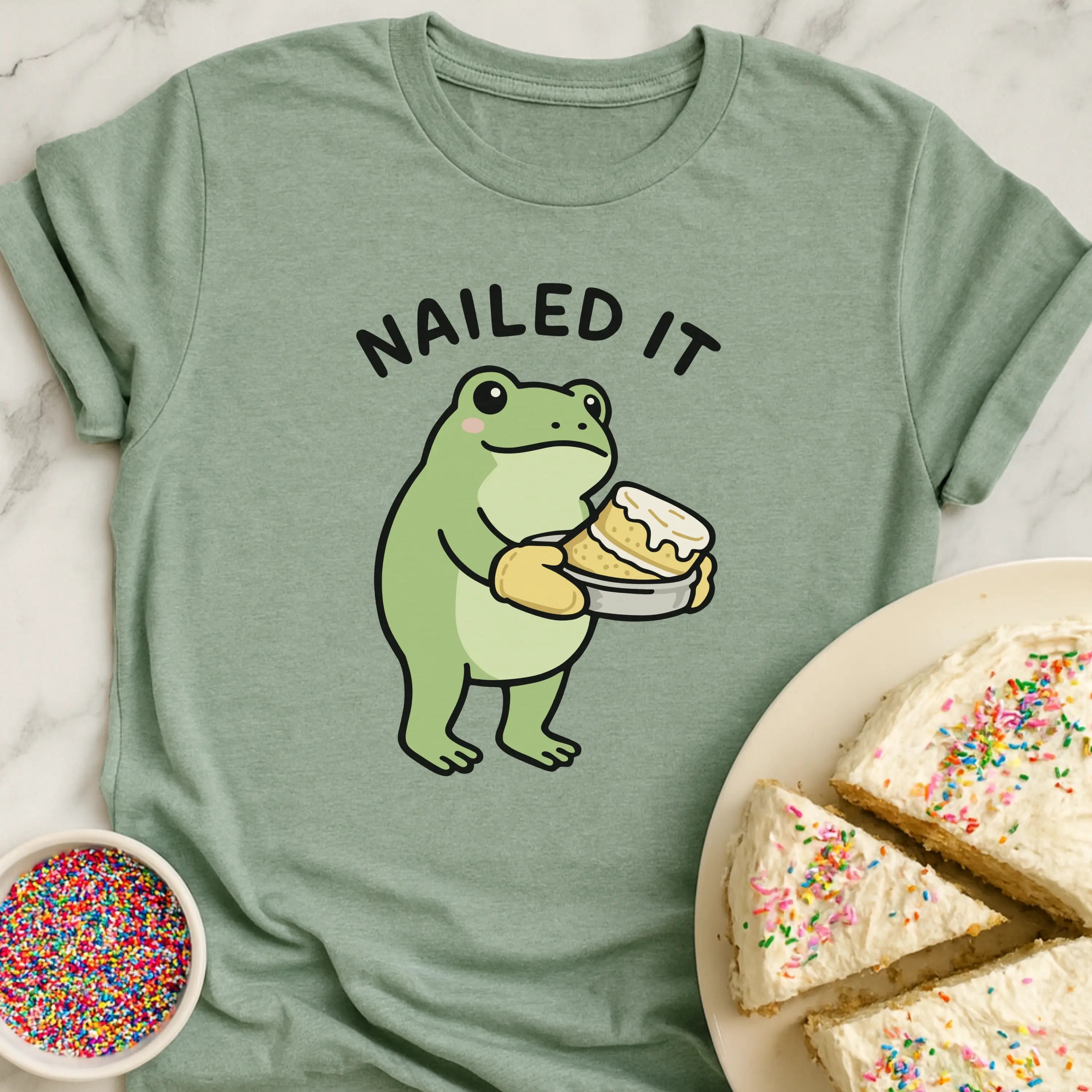 Froggy Nailed It T-Shirt