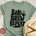 Bake Brew Repeat T-Shirt