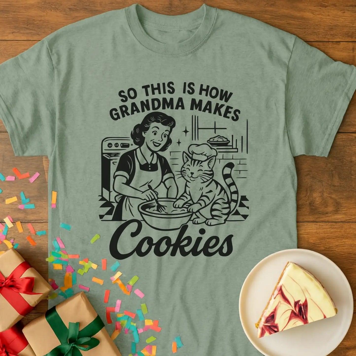 Making Cookies Grandma T-Shirt