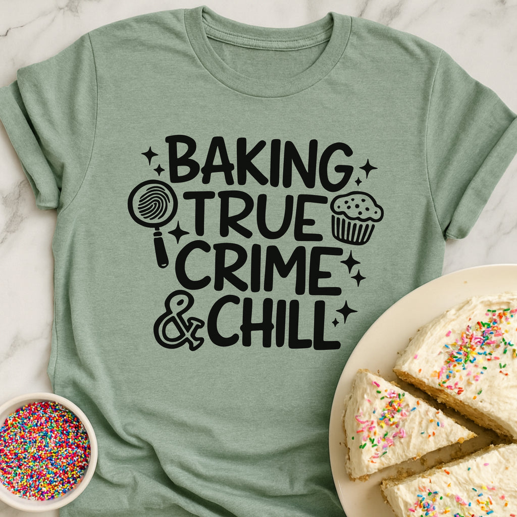 Baking True Crime Chill T-Shirt