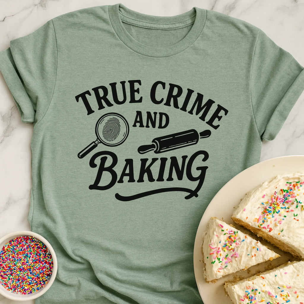 True Crime And Baking T-Shirt