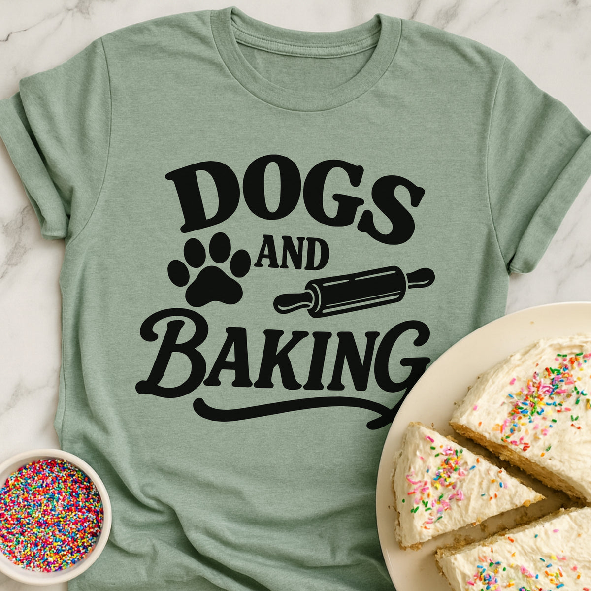 Dogs And Baking T-Shirt