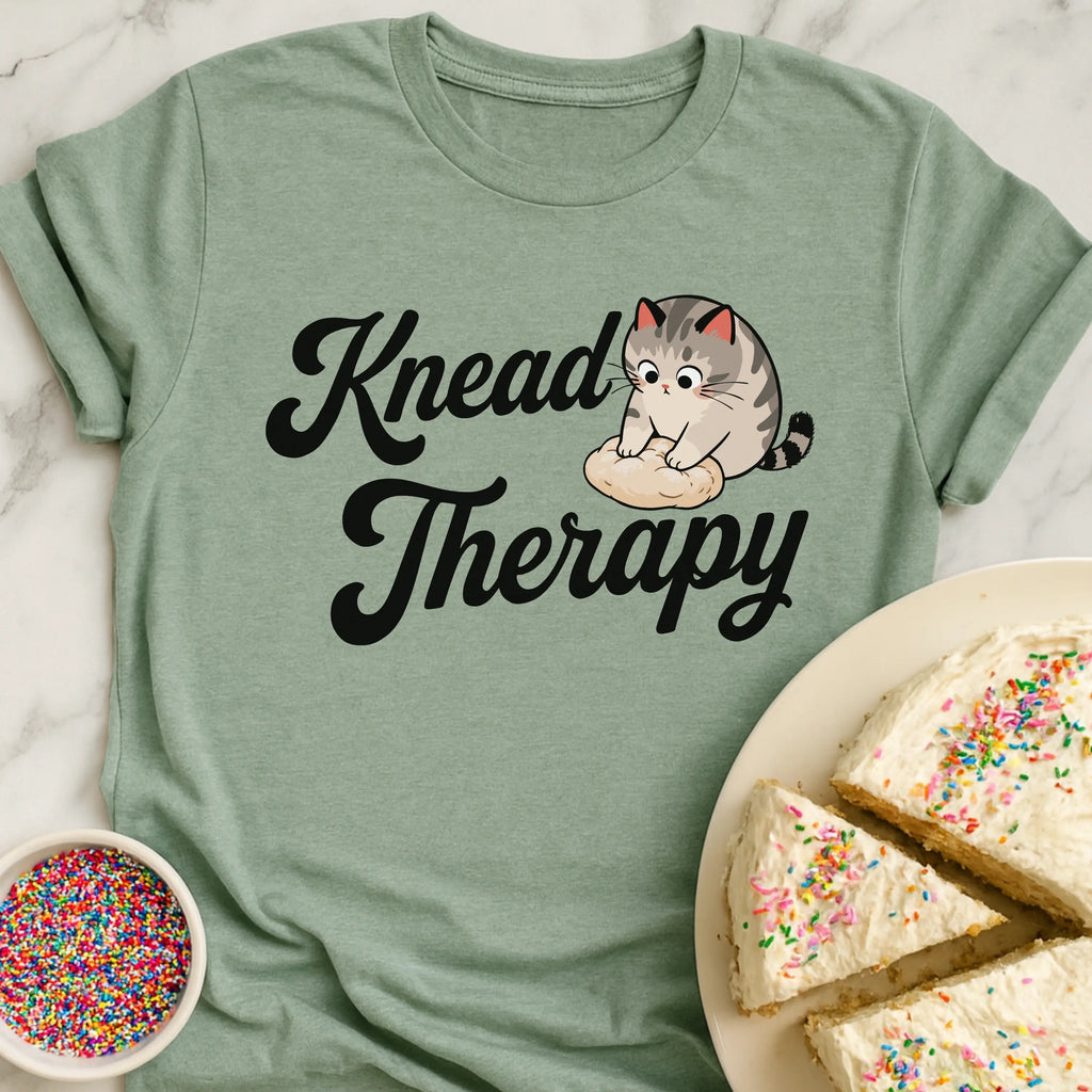Cat Knead Therapy T-Shirt