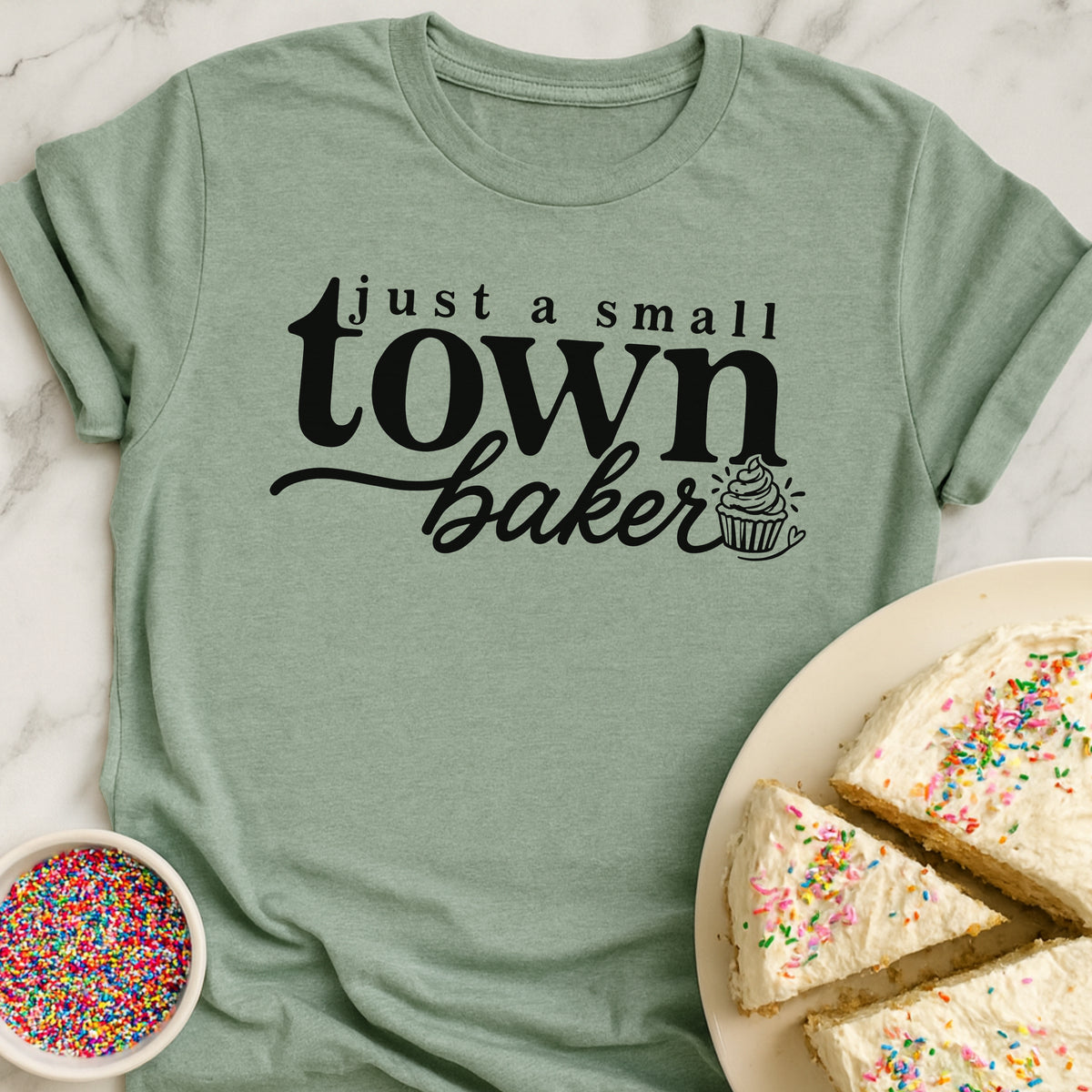 Small Town Baker T-Shirt