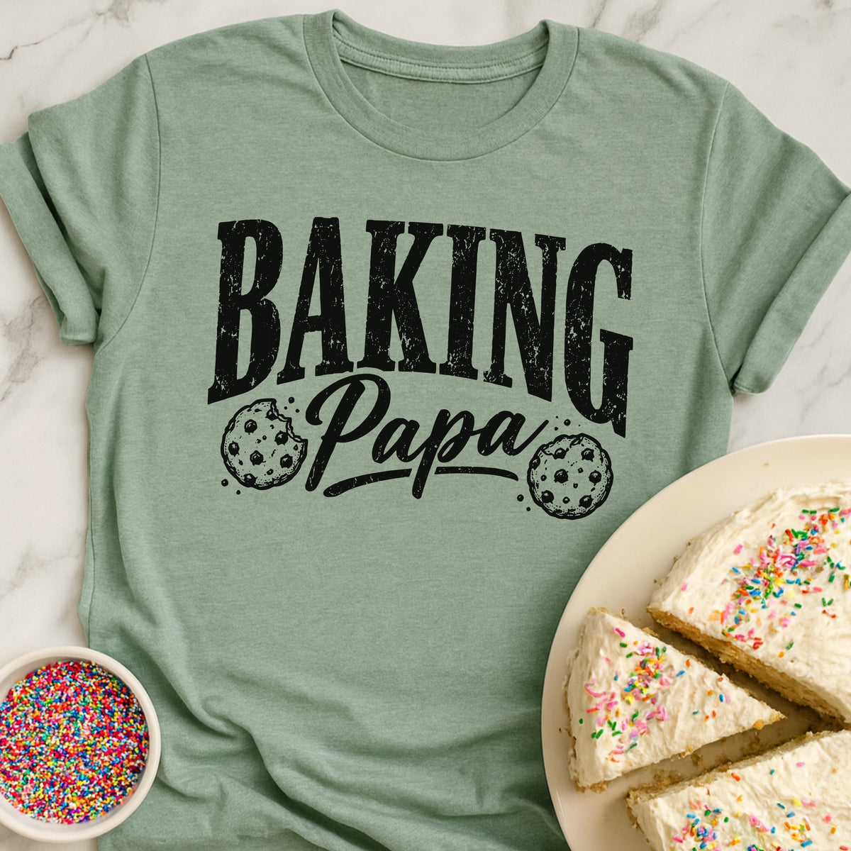 Cookie Baking Papa T-Shirt
