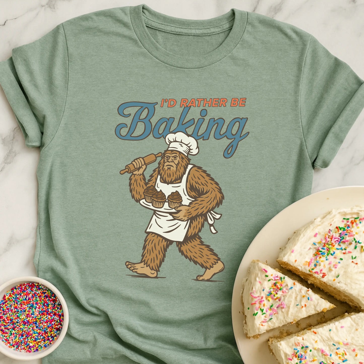 Baking Sasquatch T-Shirt