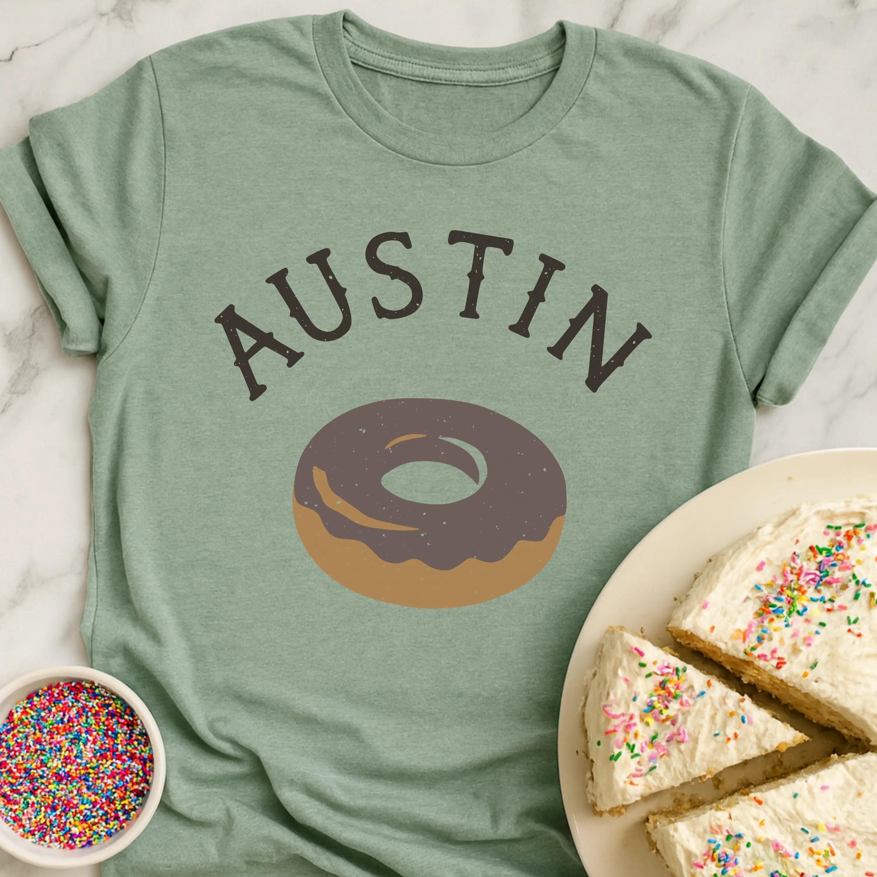 Austin Iced Donut T-Shirt
