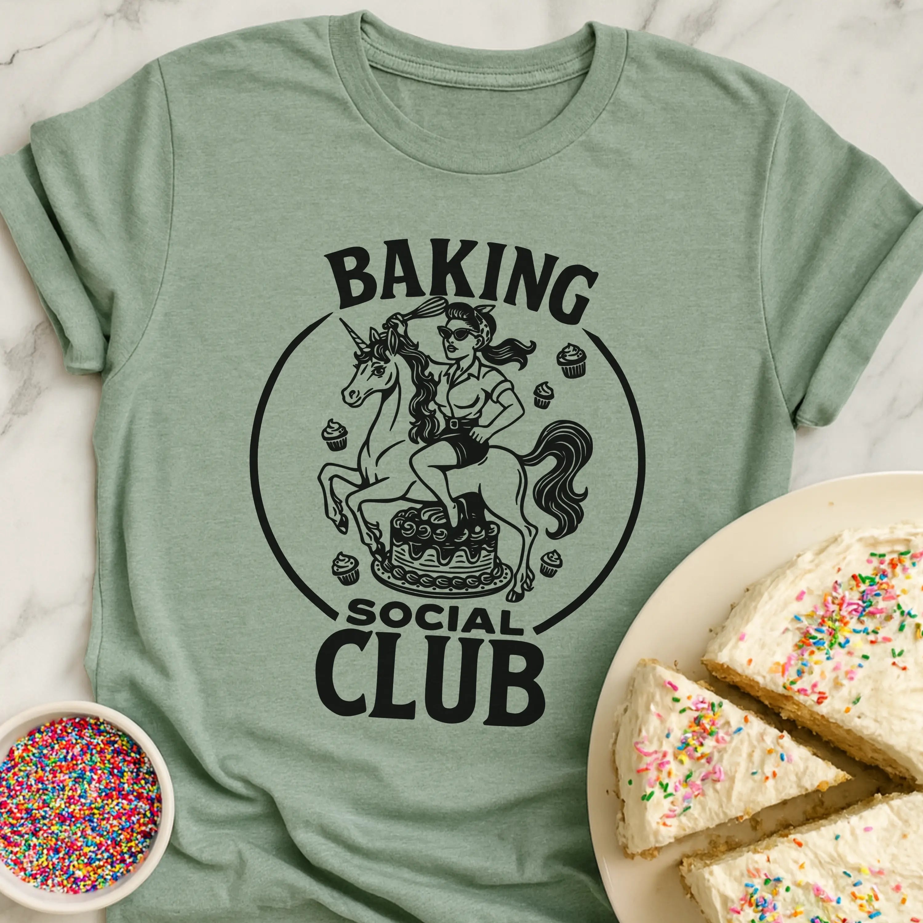 Unicorn Baker T-Shirt