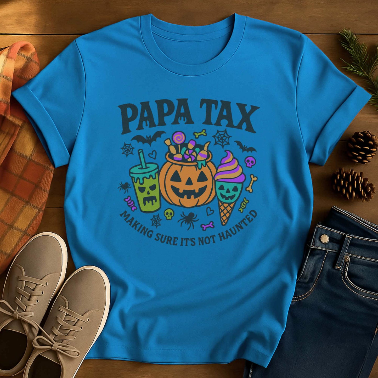 Papa Tax Grandpa Halloween T-Shirt