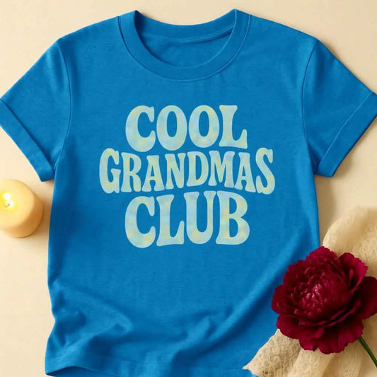 Groovy Grandma T-Shirt Crew