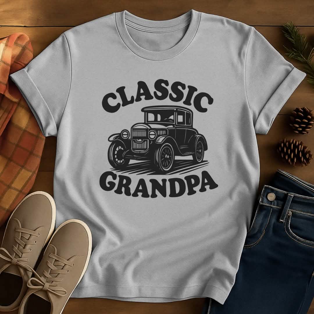 Classic Car Grandpa T-Shirt