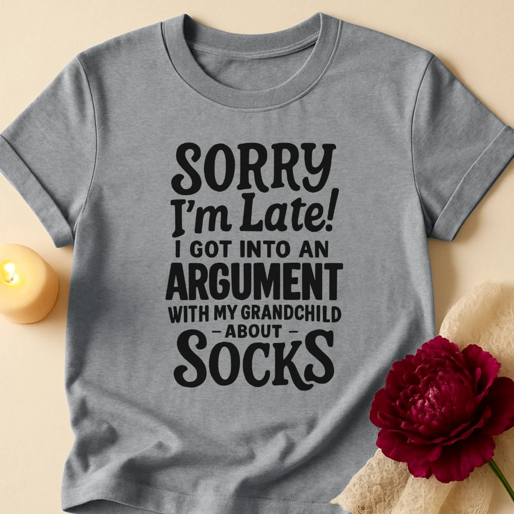 Sock Argument Grandma T-Shirt