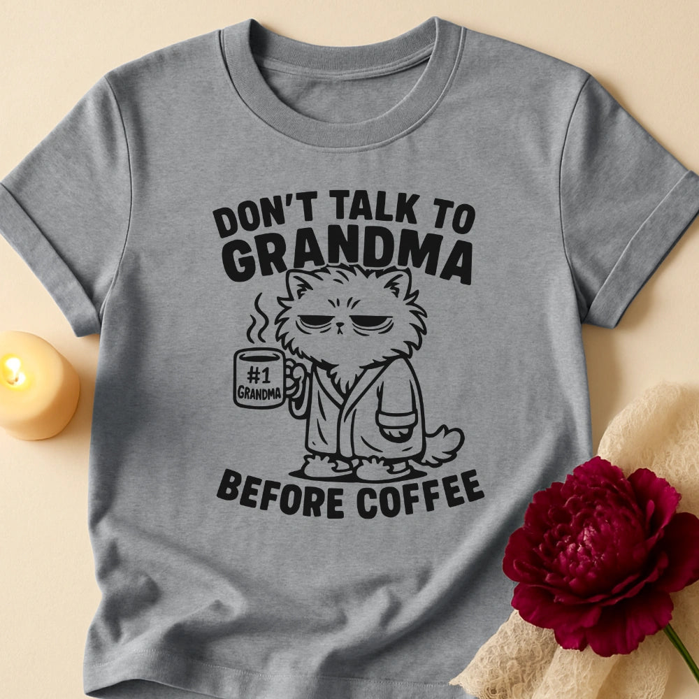 Coffee Start Grandma T-Shirt