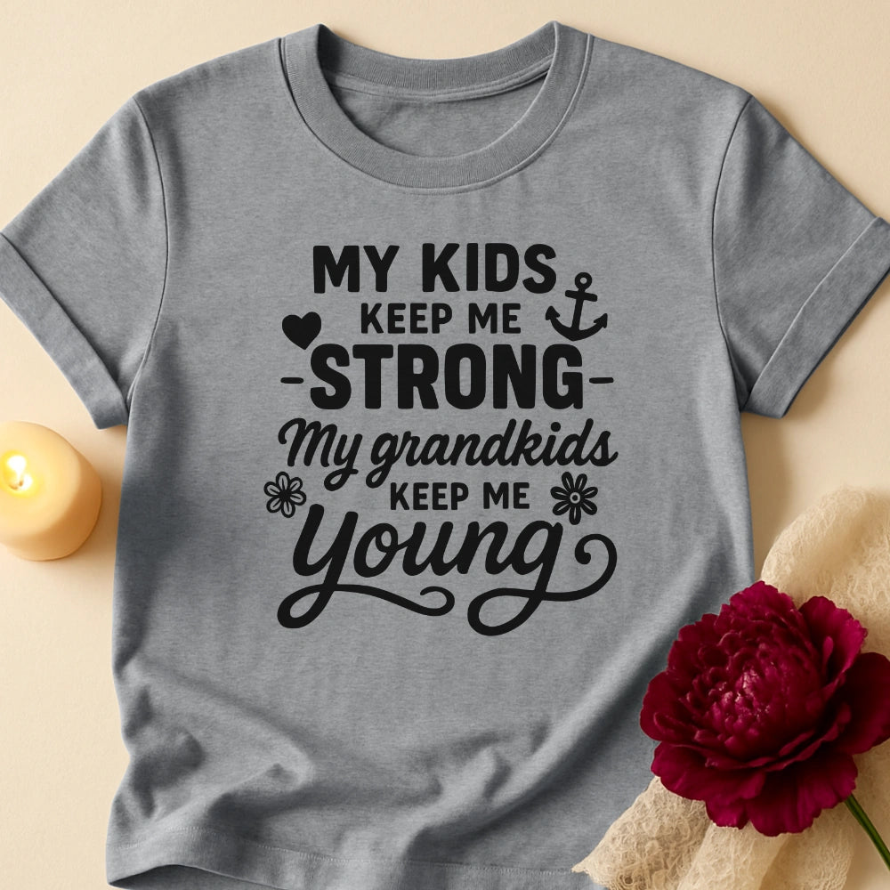 Strong Young Grandma T-Shirt