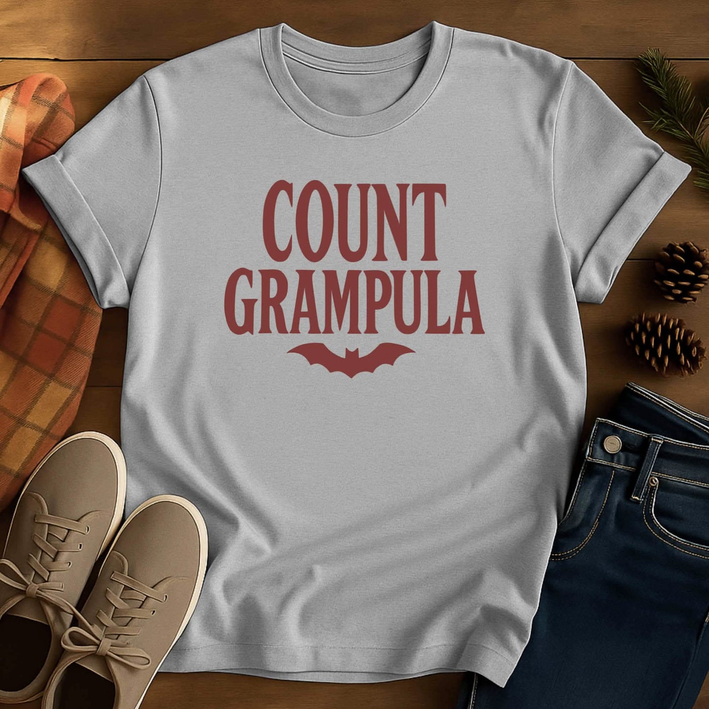 Count Grandpa Halloween T-Shirt