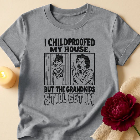Unstoppable Grandkids Grandma T-Shirt