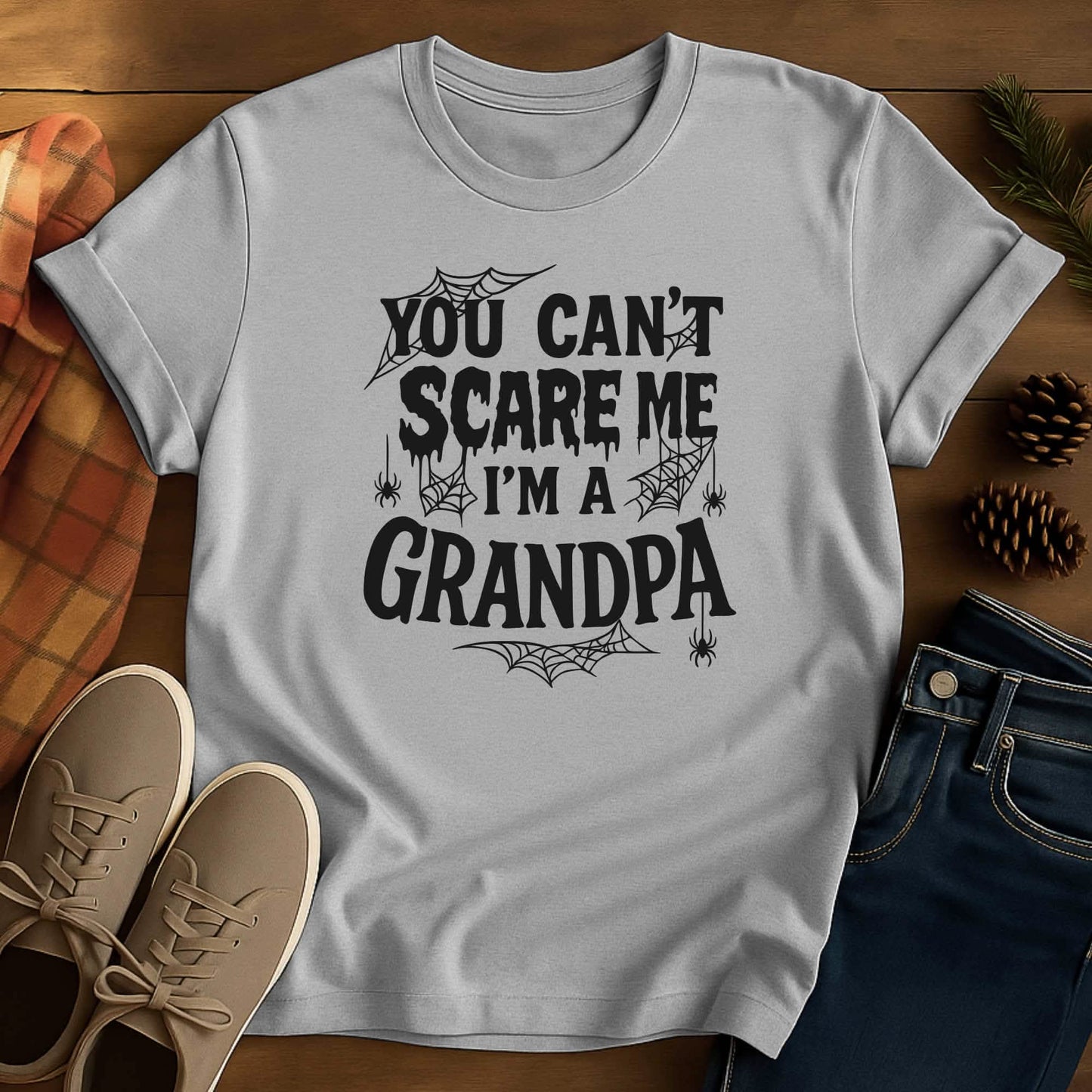 Fearless Grandpa Halloween T-Shirt