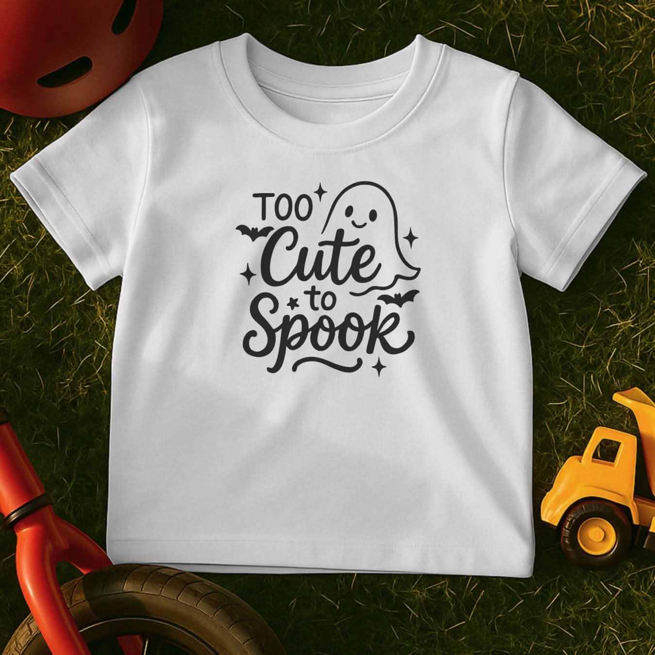 Too Cute Toddler Halloween T-Shirt