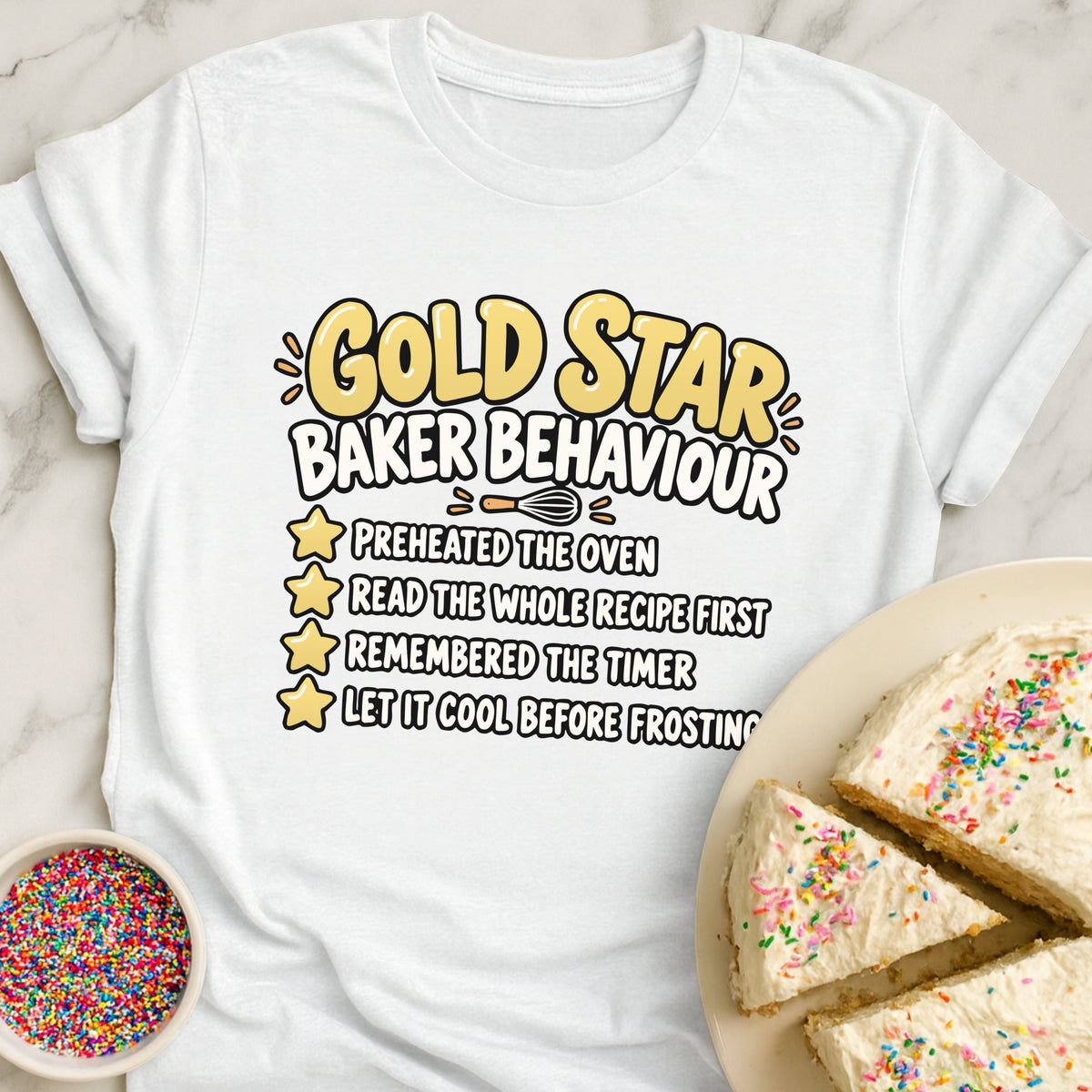 Gold Star Baker T-Shirt